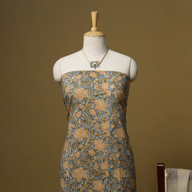 Sanganeri cotton 2pc unstitched dress material