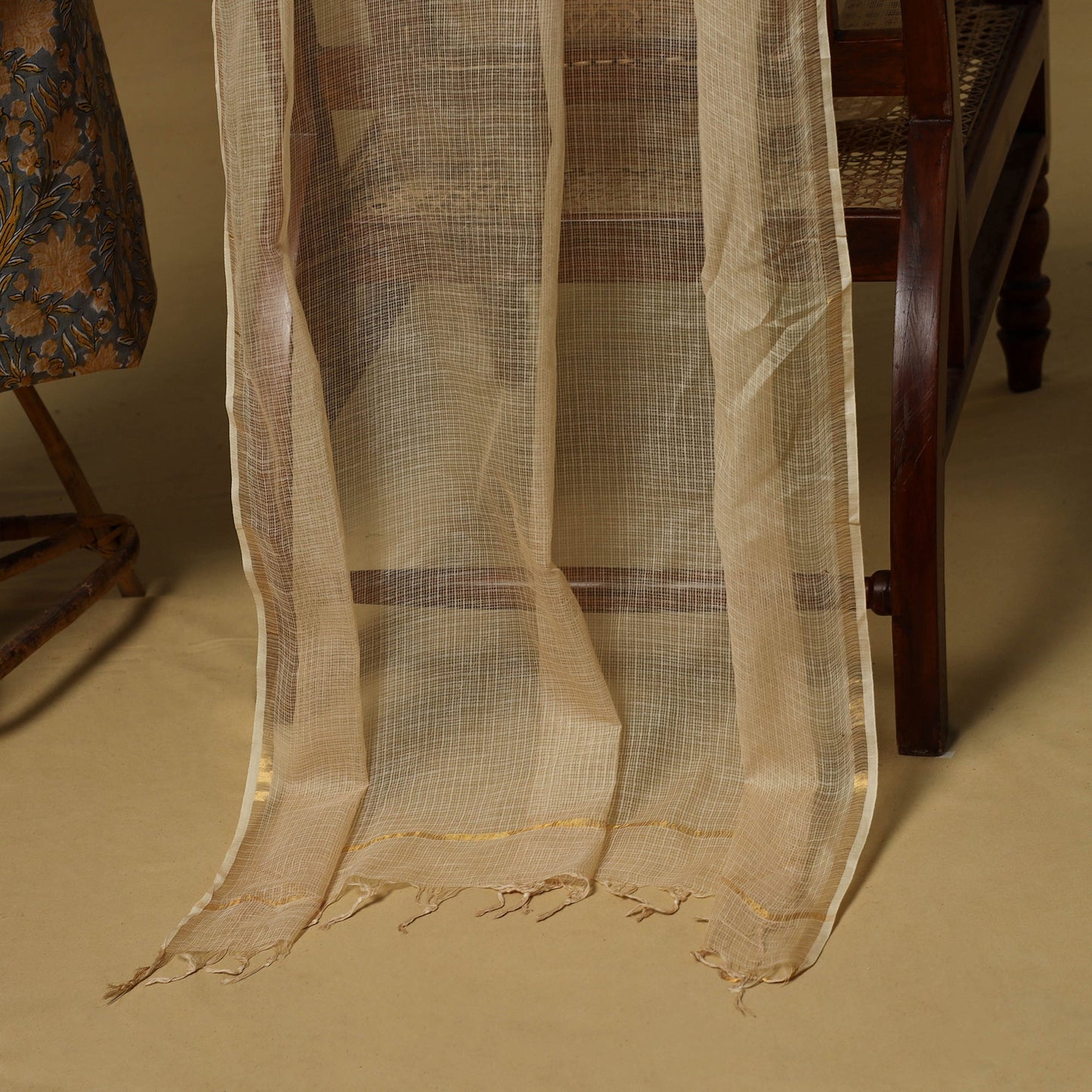 Sanganeri cotton 2pc unstitched dress material