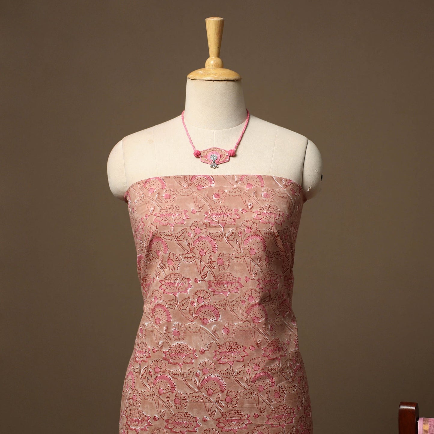 Sanganeri cotton 2pc unstitched dress material