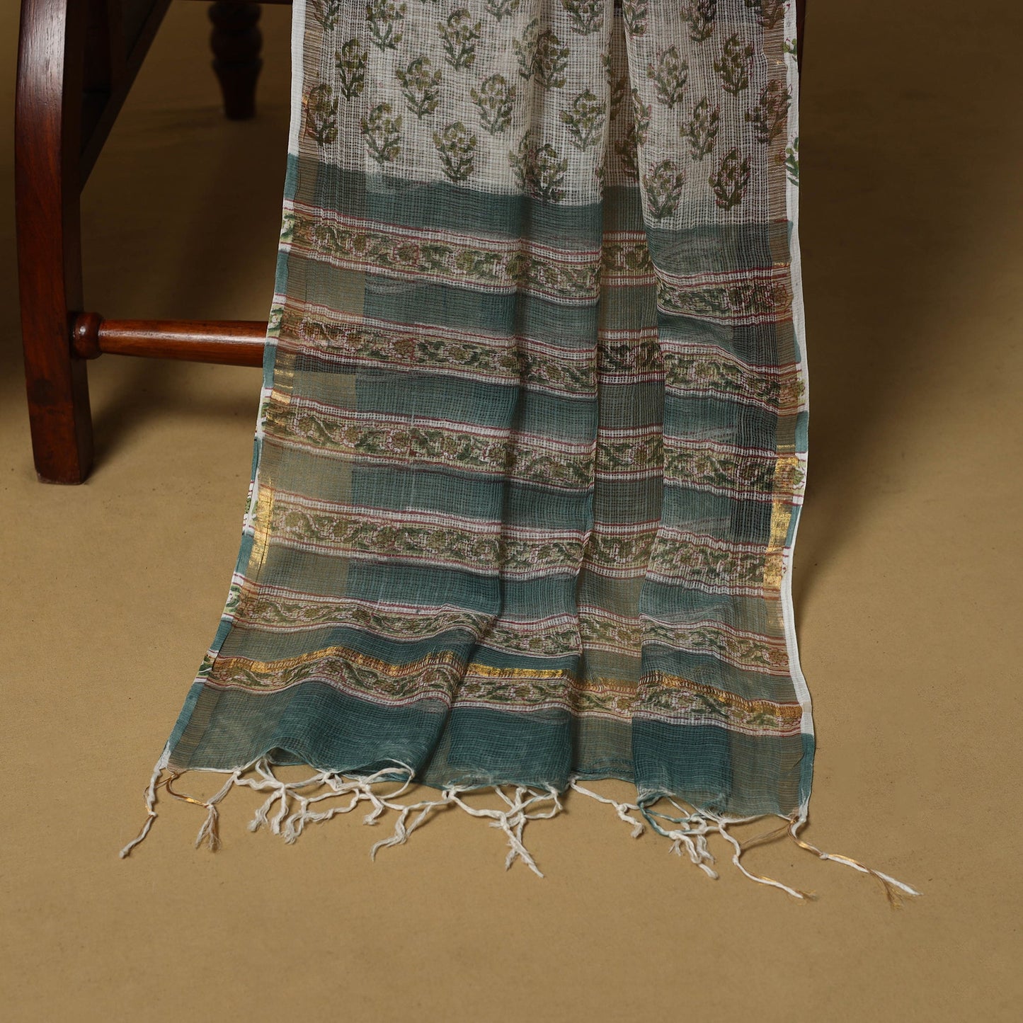 Sanganeri cotton 3pc unstitched dress material 20