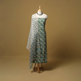 Sanganeri cotton 3pc unstitched dress material 20