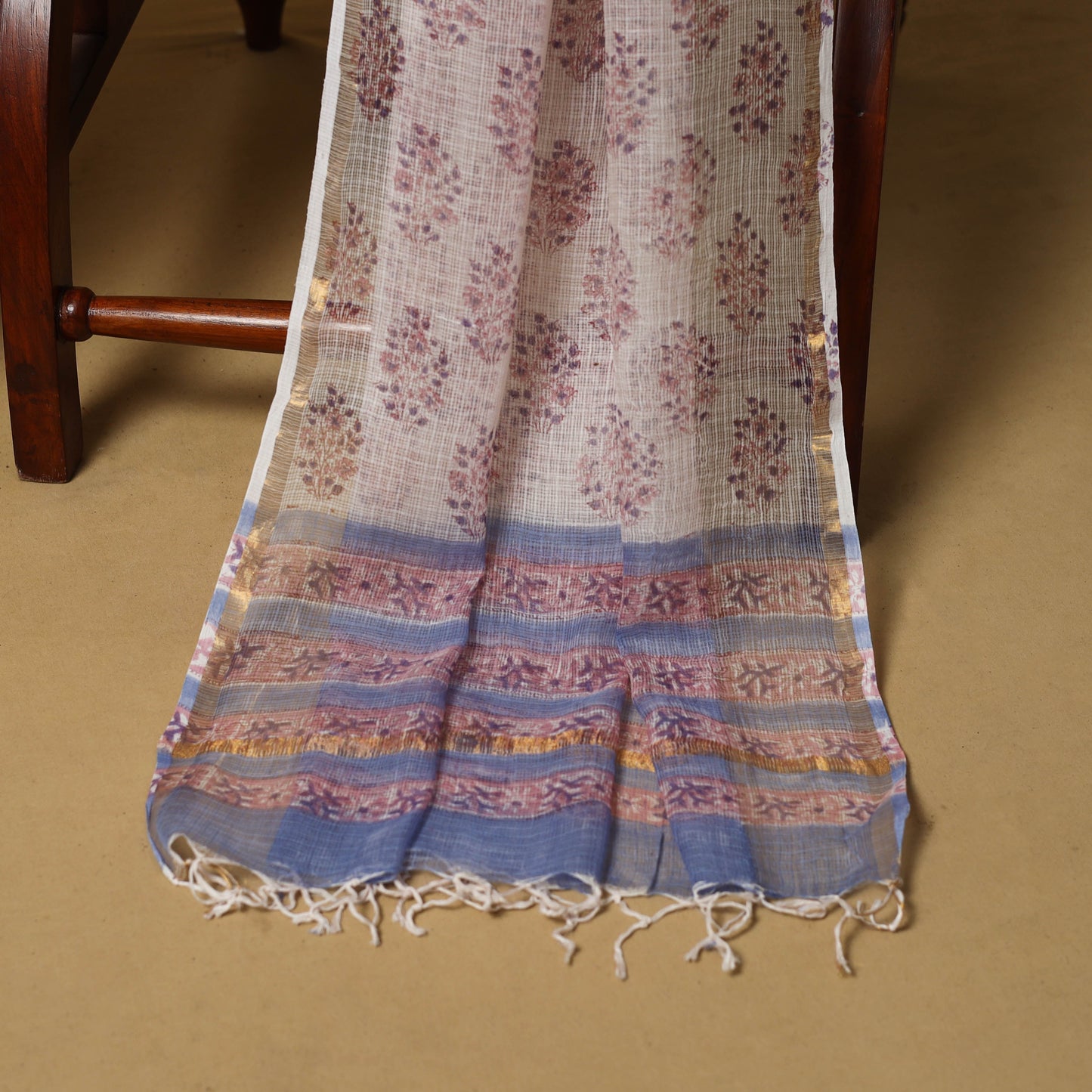 Sanganeri cotton 3pc unstitched dress material 22