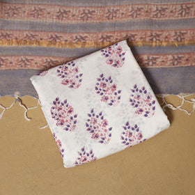 Sanganeri cotton 3pc unstitched dress material 22