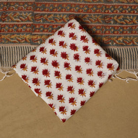 Sanganeri cotton 3pc unstitched dress material 23