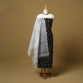 Sanganeri cotton 3pc unstitched dress material 24