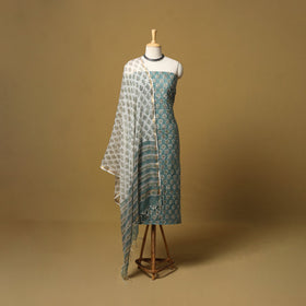 Sanganeri cotton 3pc unstitched dress material 26