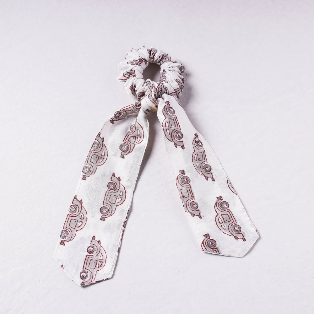  Elastic Hair Bands/Scarf Ponytail Holder Scrunchy Ties 