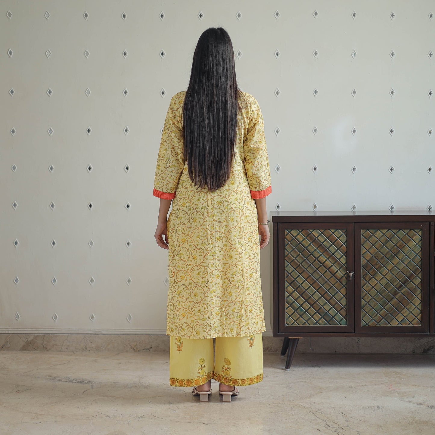 Buy Sanganeri Block Print Suit Set Shop Now Online in India