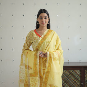 Buy Sanganeri Block Print Suit Set Shop Now Online in India