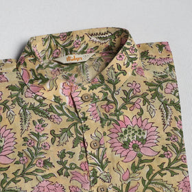 Sanganeri cotton long kurta for men 13 - handcrafted