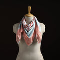 Sanganeri cotton scarf 01 - handcrafted
