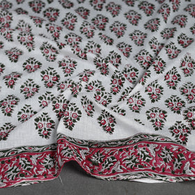 Sanganeri cotton scarf 05 - handcrafted