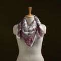 Sanganeri cotton scarf 05 - handcrafted