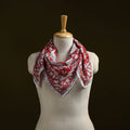 Sanganeri cotton scarf 09 - handcrafted
