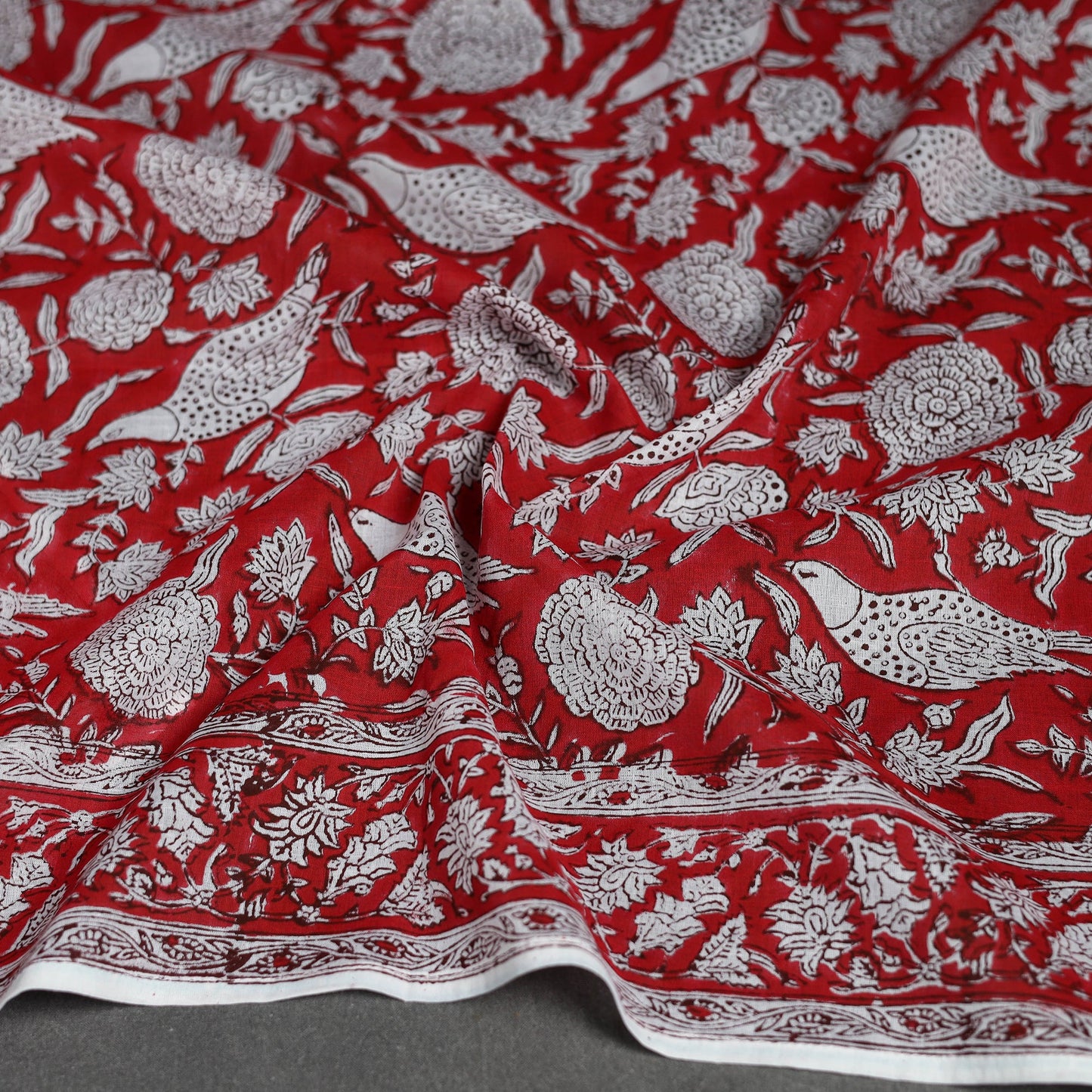 Sanganeri cotton scarf 09 - handcrafted