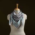 Sanganeri cotton scarf 11 - handcrafted