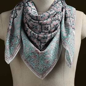 Sanganeri cotton scarf 11 - handcrafted