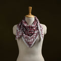 Sanganeri cotton scarf 12 - handcrafted