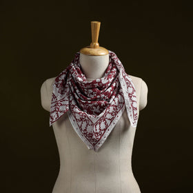 Sanganeri cotton scarf 12 - handcrafted