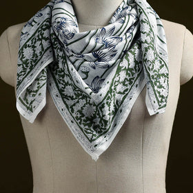 Sanganeri cotton scarf 13 - handcrafted