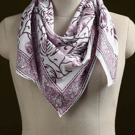Sanganeri cotton scarf 15 - handcrafted