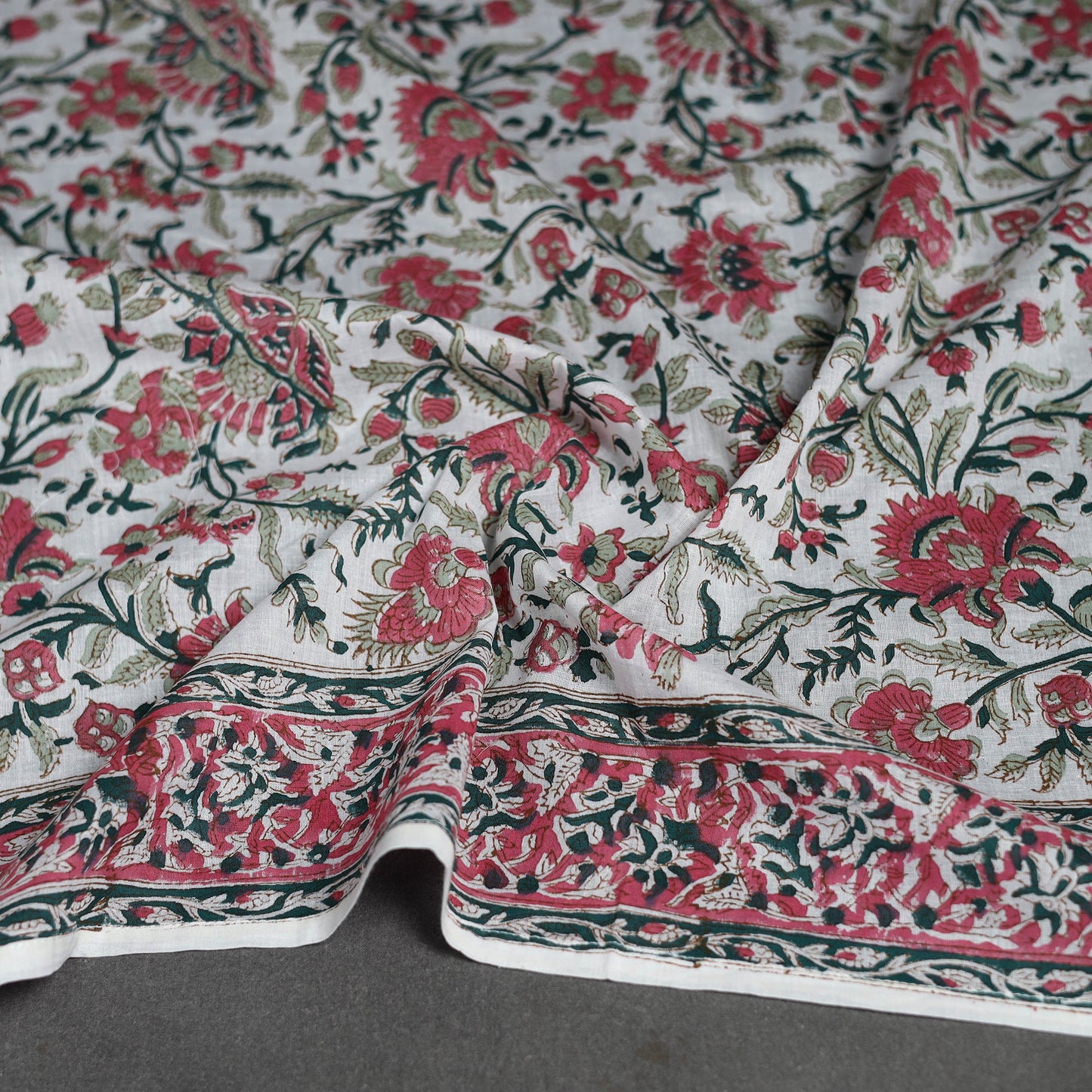 Sanganeri cotton scarf 16 - handcrafted