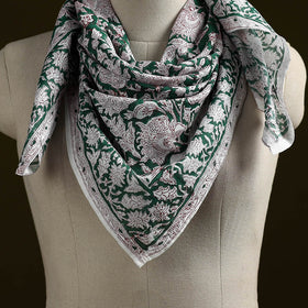 Sanganeri cotton scarf 19 - handcrafted