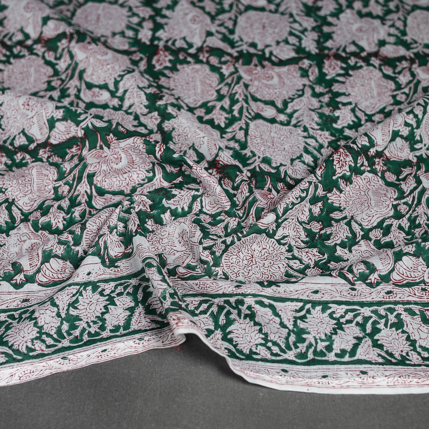 Sanganeri cotton scarf 19 - handcrafted