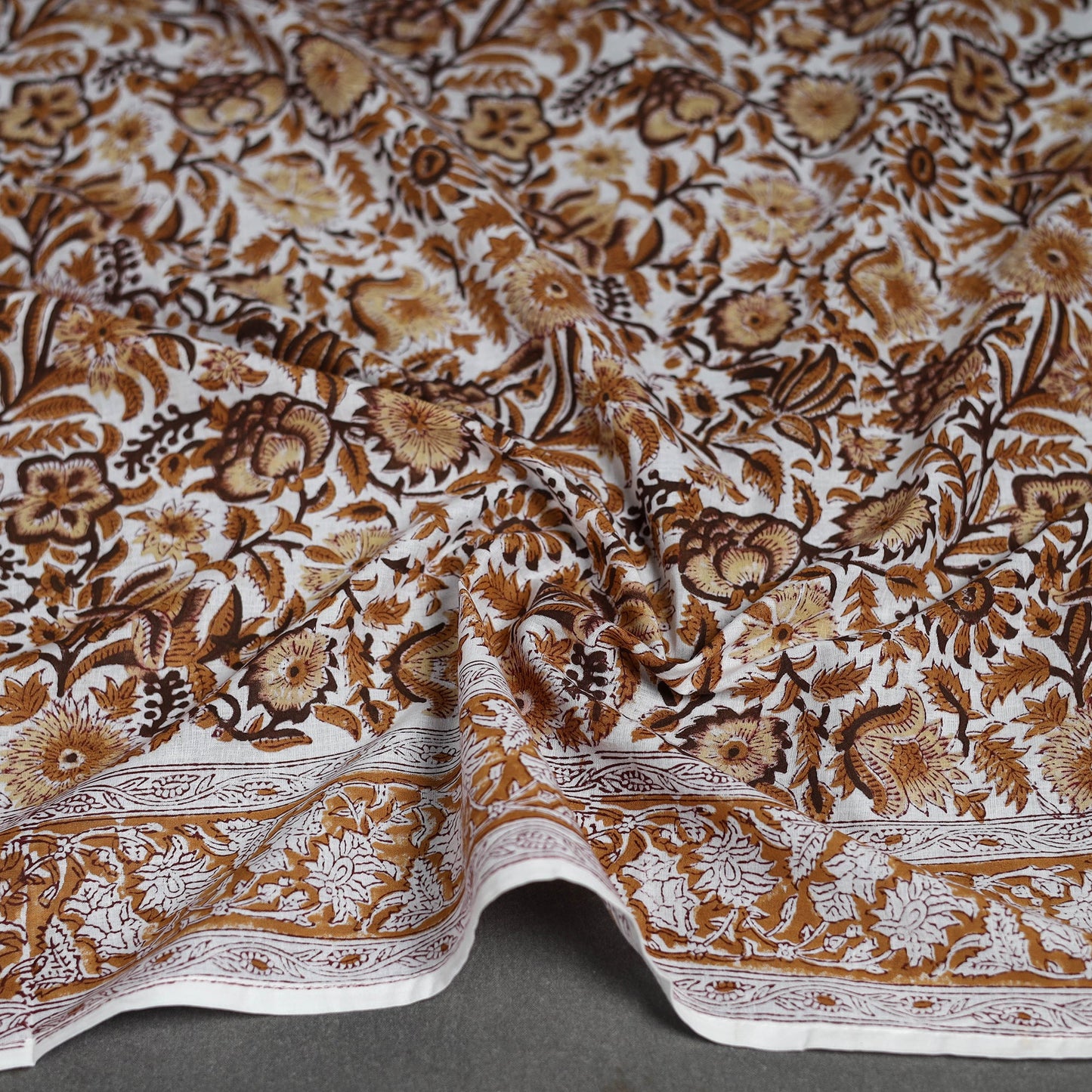 Sanganeri cotton scarf 22 - handcrafted