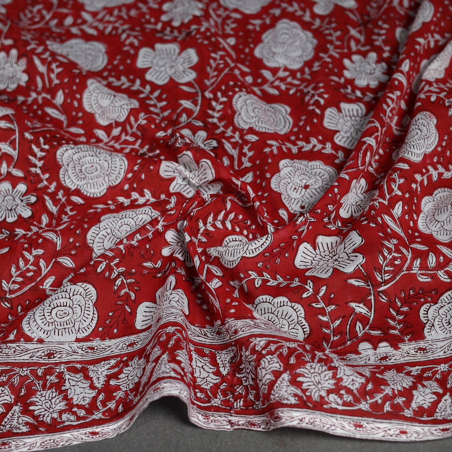 Sanganeri cotton scarf 23 - handcrafted