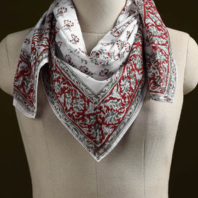 Sanganeri cotton scarf 26 - handcrafted