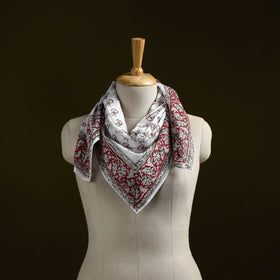 Sanganeri cotton scarf 26 - handcrafted