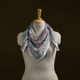 Sanganeri cotton scarf 28 - handcrafted