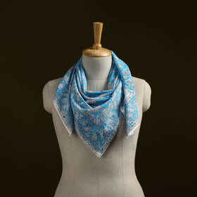Sanganeri cotton scarf 31 - handcrafted