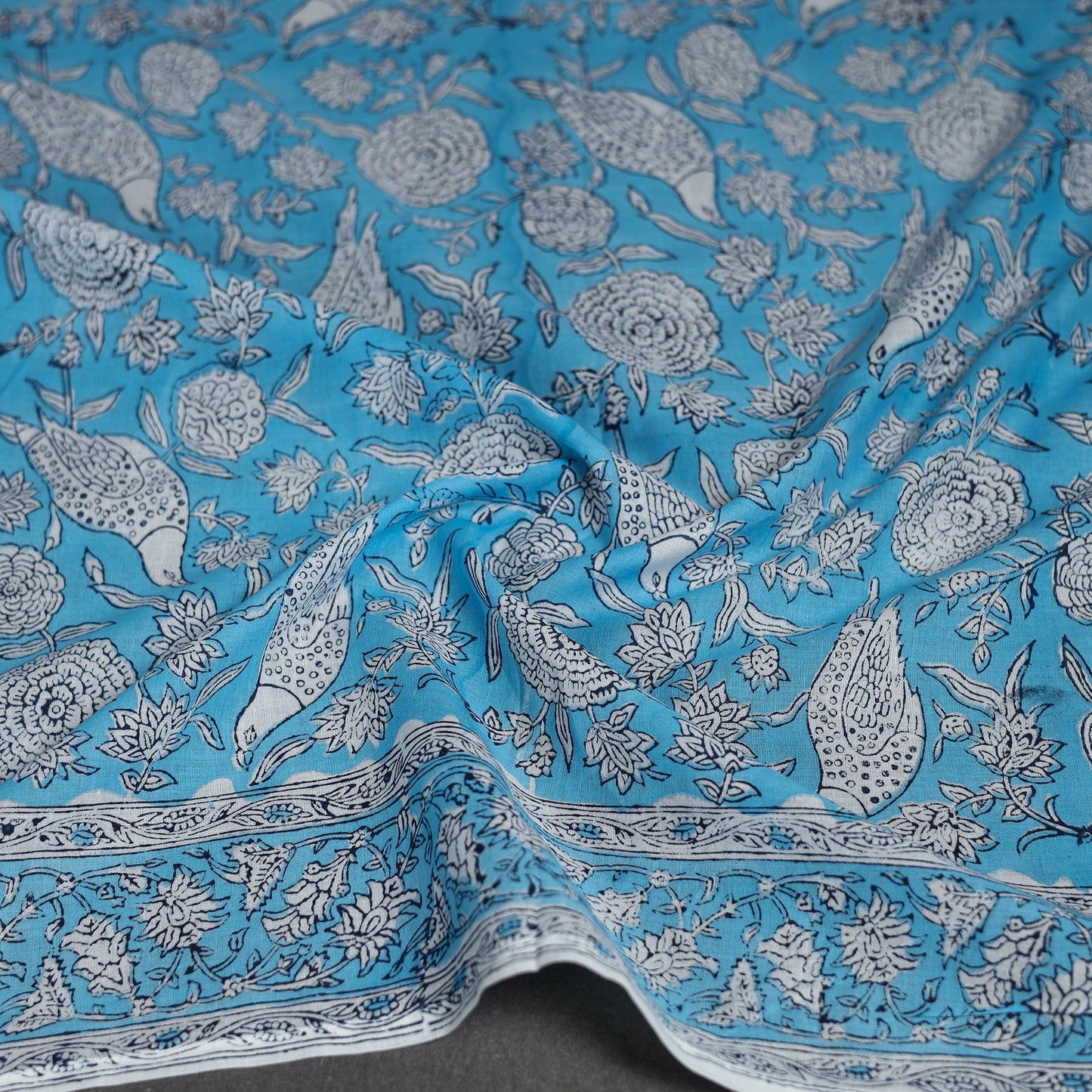 Sanganeri cotton scarf 31 - handcrafted