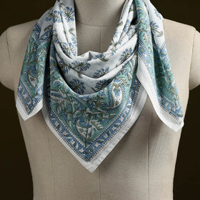 Sanganeri cotton scarf 33 - handcrafted