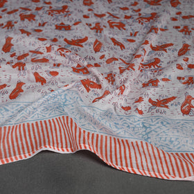 Sanganeri cotton scarf 35 - handcrafted