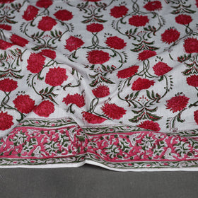 Sanganeri cotton scarf 36 - handcrafted