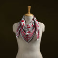 Sanganeri cotton scarf 36 - handcrafted
