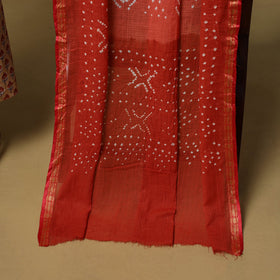 Sanganeri hand block print cotton 2pc unstitched dress