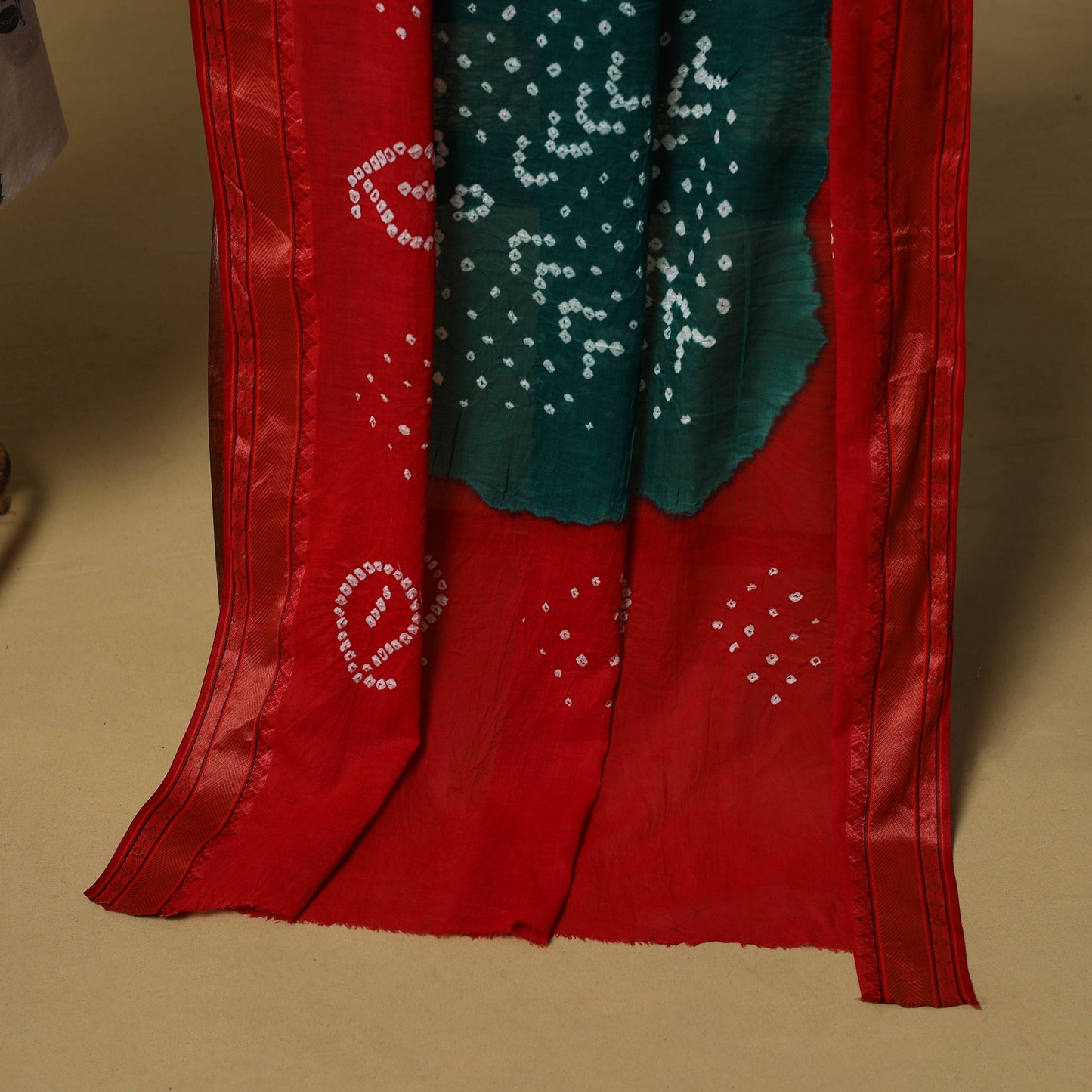 Sanganeri hand block print cotton 2pc unstitched dress