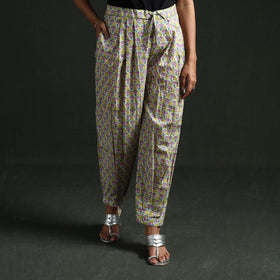 Sanganeri hand block print cotton afghani salwar 03
