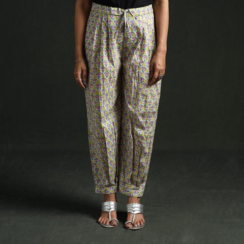 Sanganeri hand block print cotton afghani salwar 03