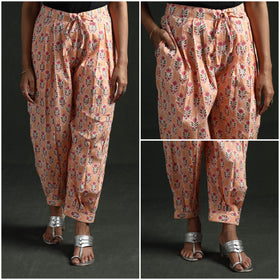 Sanganeri hand block print cotton afghani salwar 04