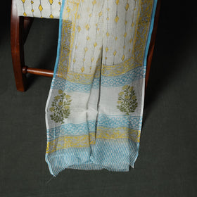 Sanganeri hand block print kota doria cotton 3pc unstitched