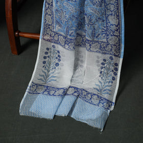 Sanganeri hand block print kota doria cotton 3pc unstitched