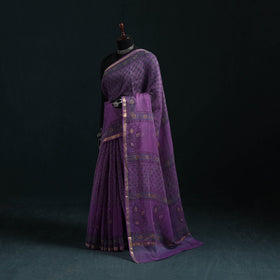 Sanganeri hand block print kota doria cotton saree 06