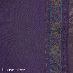 Sanganeri hand block print kota doria cotton saree 06