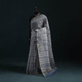 Sanganeri hand block print kota doria cotton saree 16