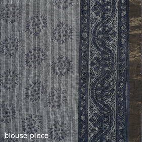 Sanganeri hand block print kota doria cotton saree 16